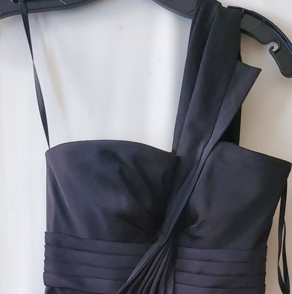 NWT BCBG Max Azria Palais Dress One Shoulder - Picture 7 of 11